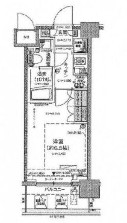 京急蒲田駅 徒歩7分 4階の物件間取画像